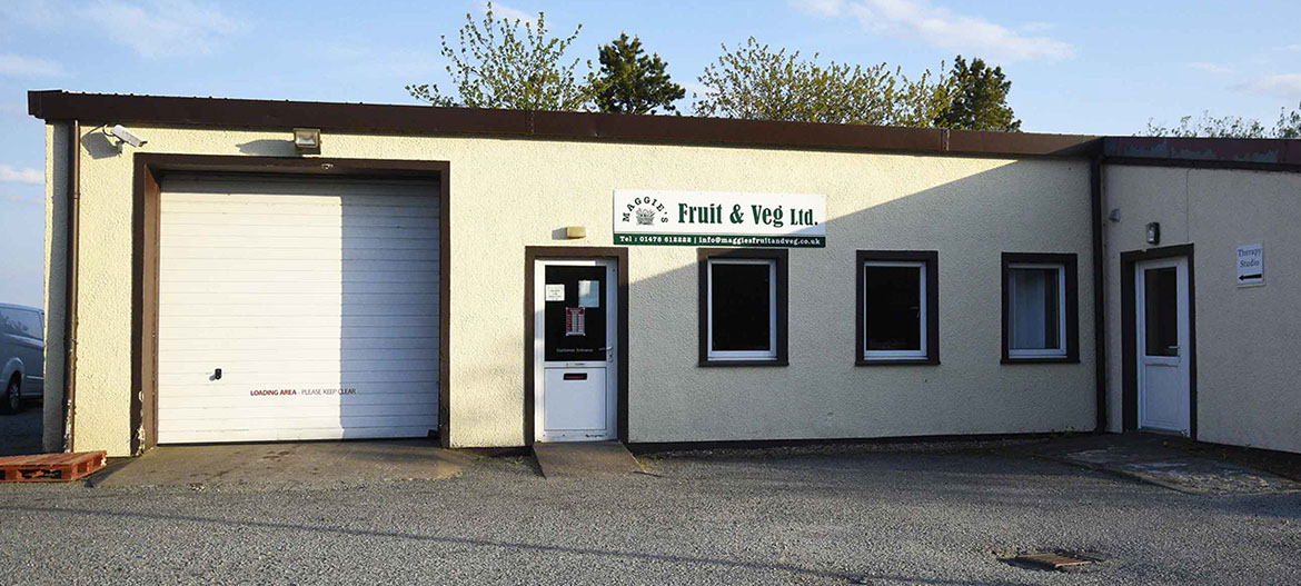 Maggie's Fruit and Veg has private parking at our store front in Portree