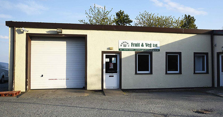 Maggie's Fruit and Veg has private parking at our store front in Portree