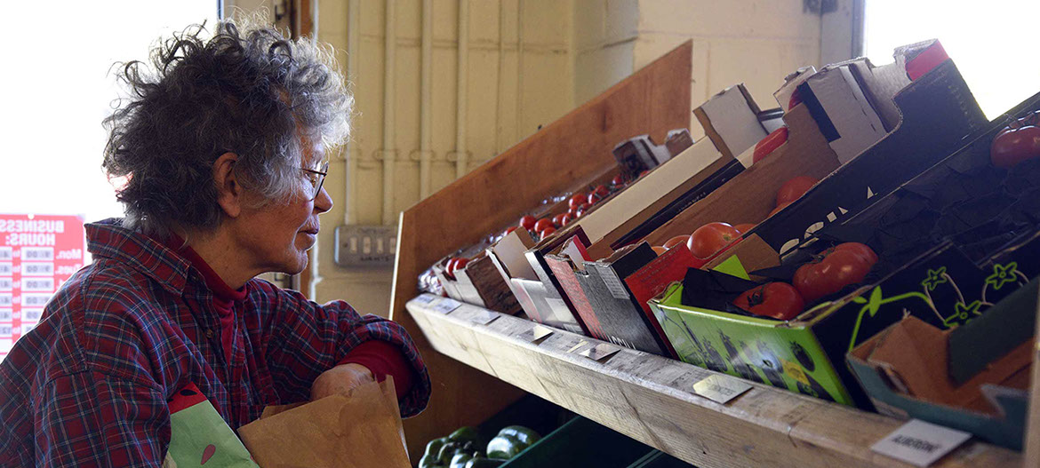 Visit our shop in Portree and browse our stock of fresh fruit and vegetables including dairy and dried goods