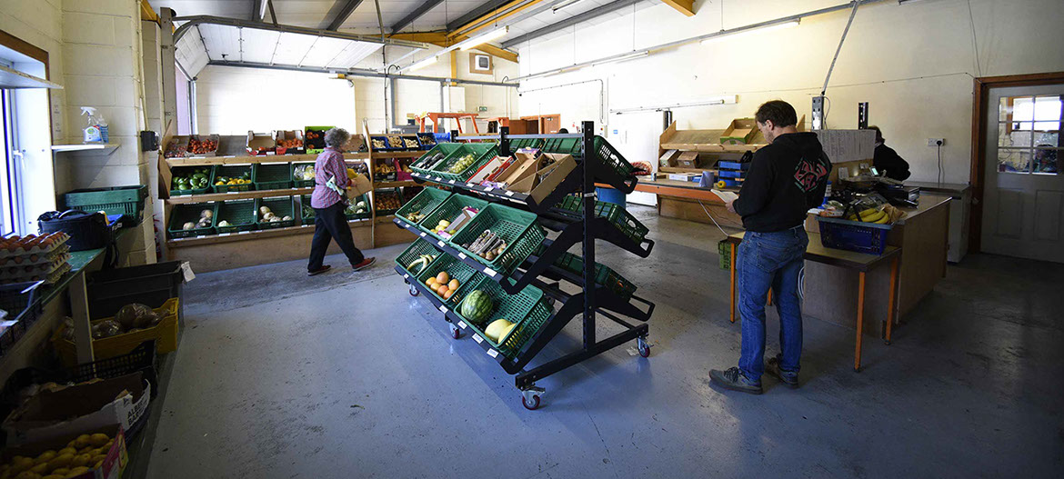 Maggie's Fruit and Veg is located in Portree on the Isle of Skye and our shop has private parking and a large stock