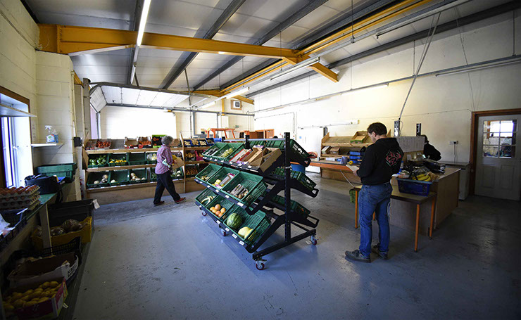 Maggie's Fruit and Veg is located in Portree on the Isle of Skye and our shop has private parking and a large stock