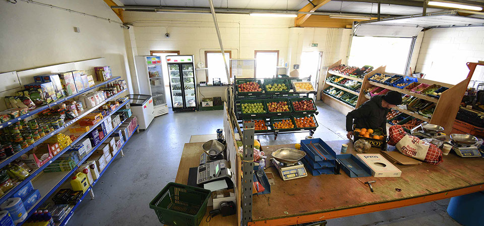 Visit Maggie's Fruit and Veg in Portree where you can purchase fresh fruit and vegtables at great value