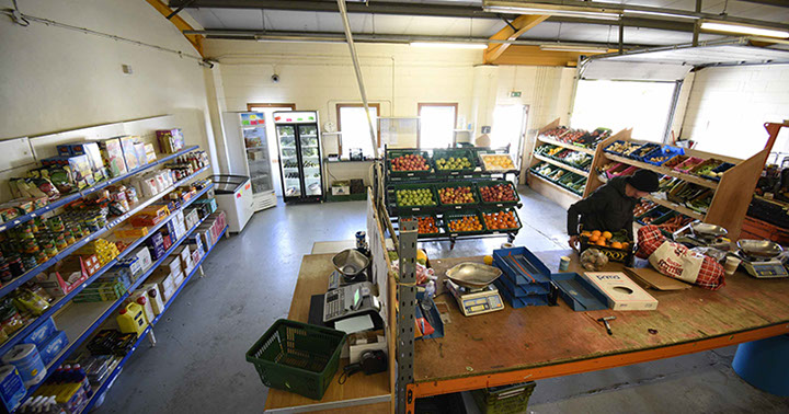 Visit Maggie's Fruit and Veg in Portree where you can purchase fresh fruit and vegtables at great value