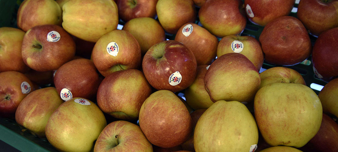 Maggie's Fruit and Veg sell a variety of local produce including apples and other fresh fruit and vegetables in Portree
