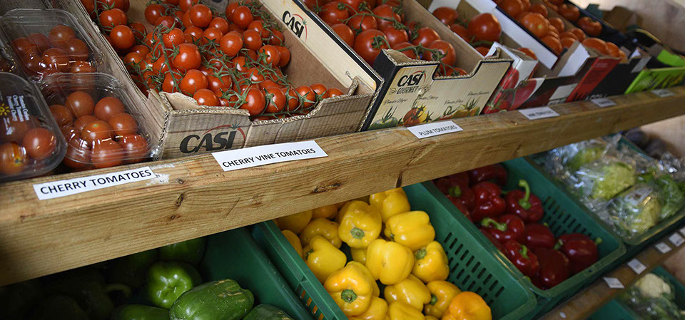 Maggie's Fruit and Veg sell a variety of fresh produce including fruit vegetables and dairy